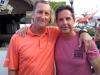 Mark w/ pal Mike, proud father of Poole Brothers at Coconuts Beach Bar & Grill.